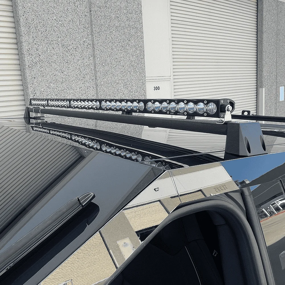 Tesla Cybertruck CYBERTRUCKco Billet Aluminum Heavy Duty Crossbars - Shipping now! cybertruckco-cybertruck-billet-aluminum-heavy-duty-crossbars-8