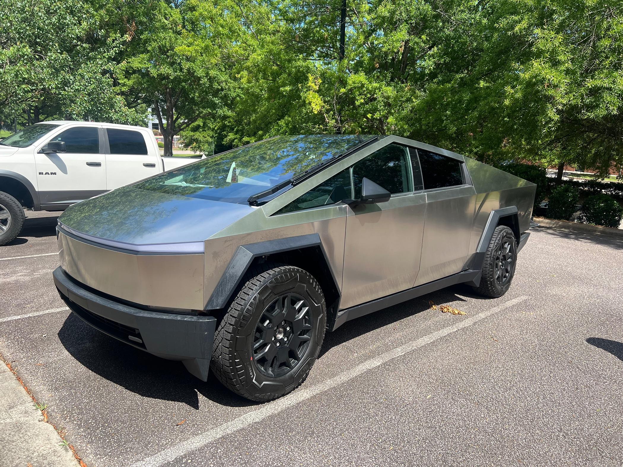 Tesla Cybertruck Got my Foundation today IMG_3386