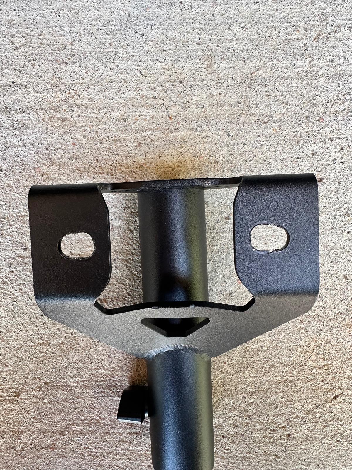 Tesla Cybertruck Flag Pole Holder IMG_0709