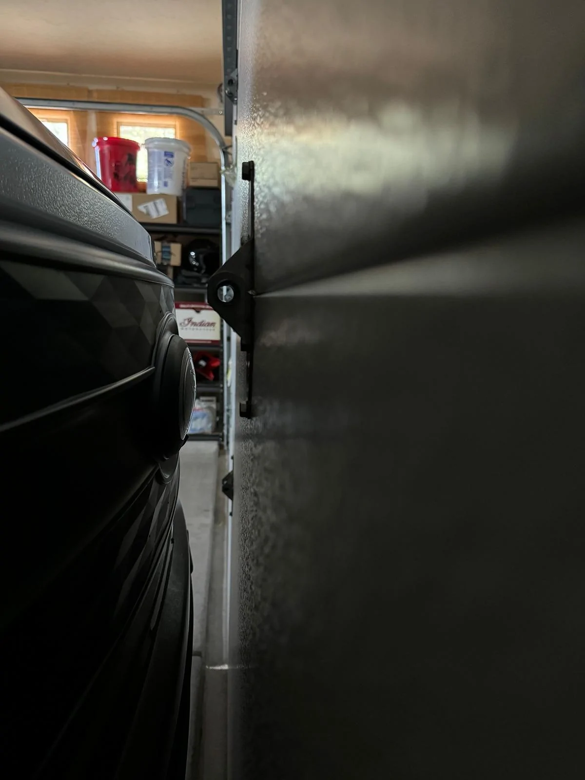 Tesla Cybertruck Garage So Close to Fitting CT IMG_2223