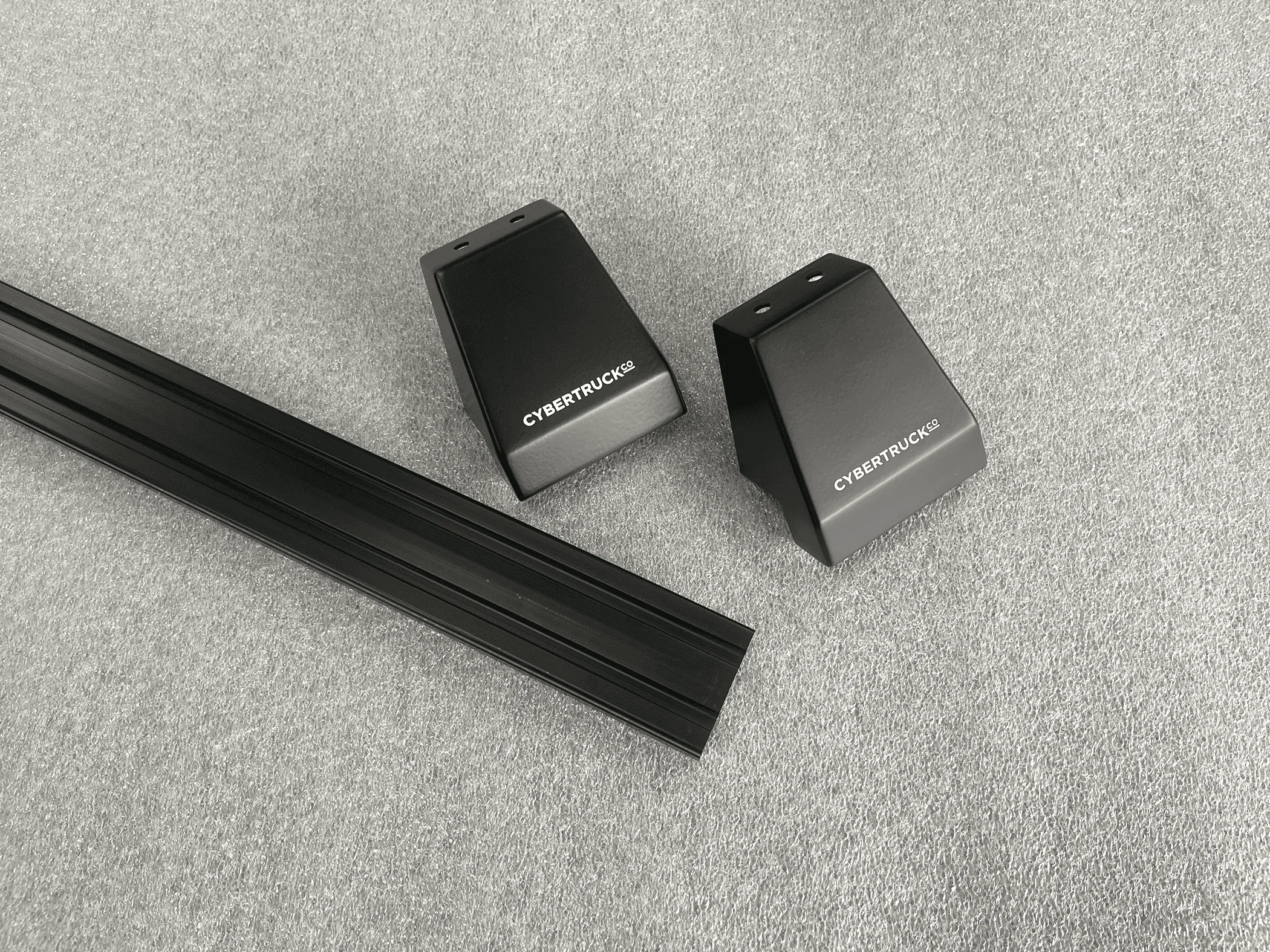 Tesla Cybertruck NEW PRODUCT LAUNCH: CYBERTRUCKco Light-duty crossbars available now tempImagecGauEG