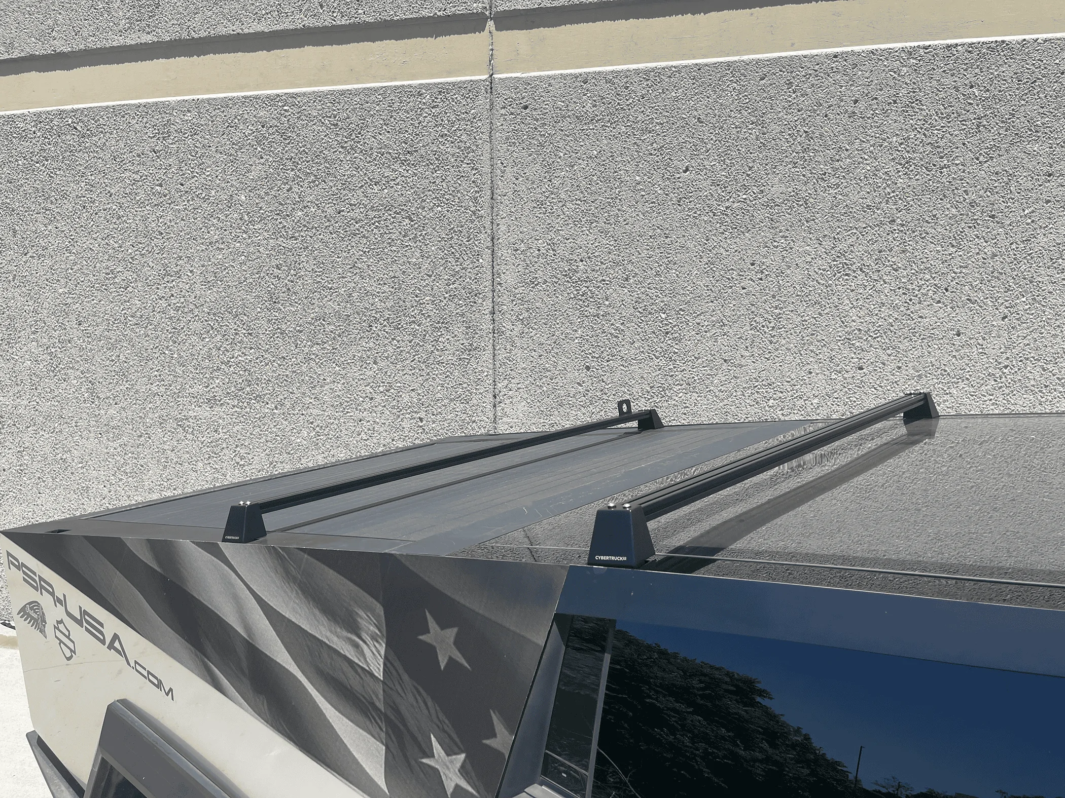 Tesla Cybertruck NEW PRODUCT LAUNCH: CYBERTRUCKco Light-duty crossbars available now tempImageDzoX8