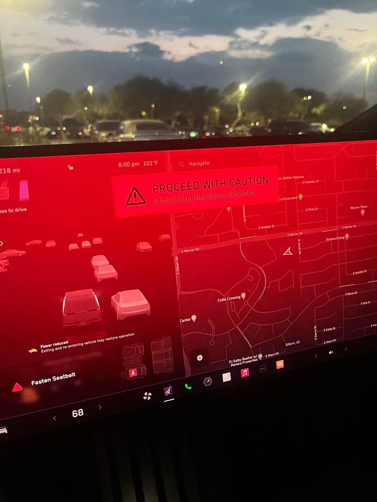 Tesla Cybertruck 32 hours in and a tow truck is on its way IMG_4218