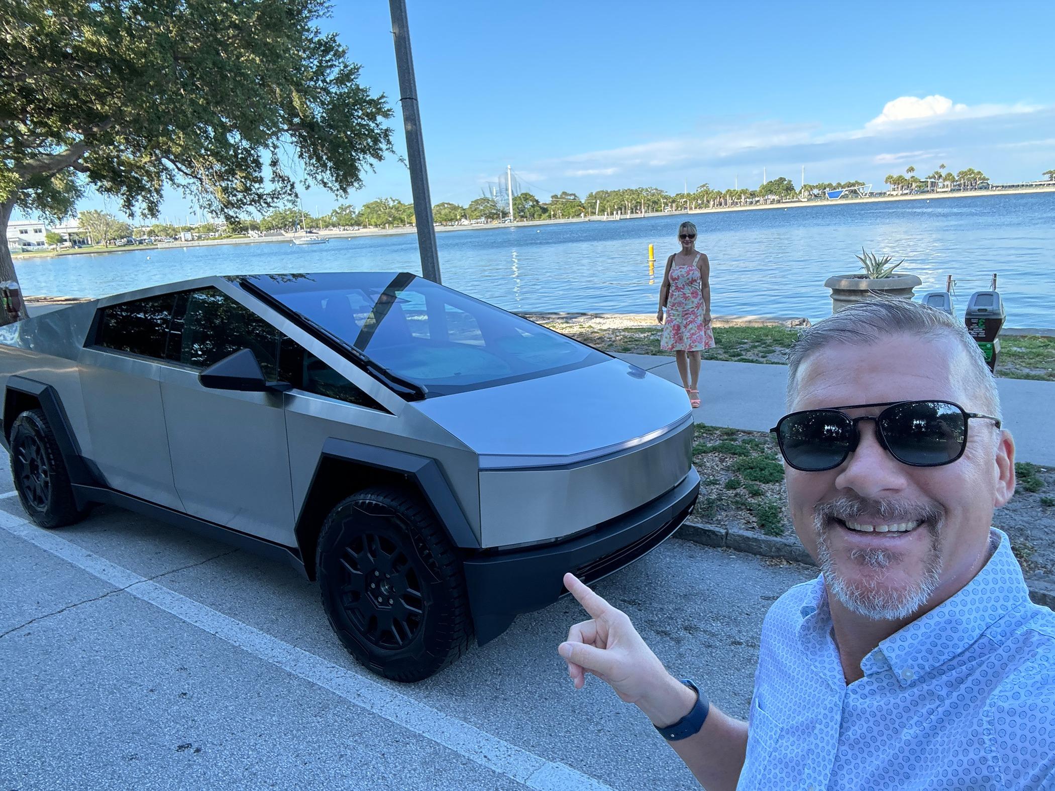 Tesla Cybertruck Musk says Foundation Series ends soon and non-FS starts next quarter. Production goal of 2500 units/week by end of year IMG_0503