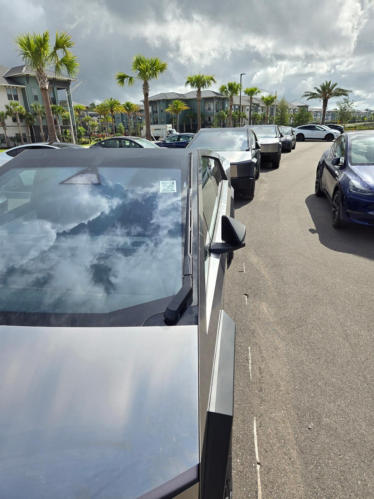 Tesla Cybertruck Observations from Jacksonville SC today 1000001906
