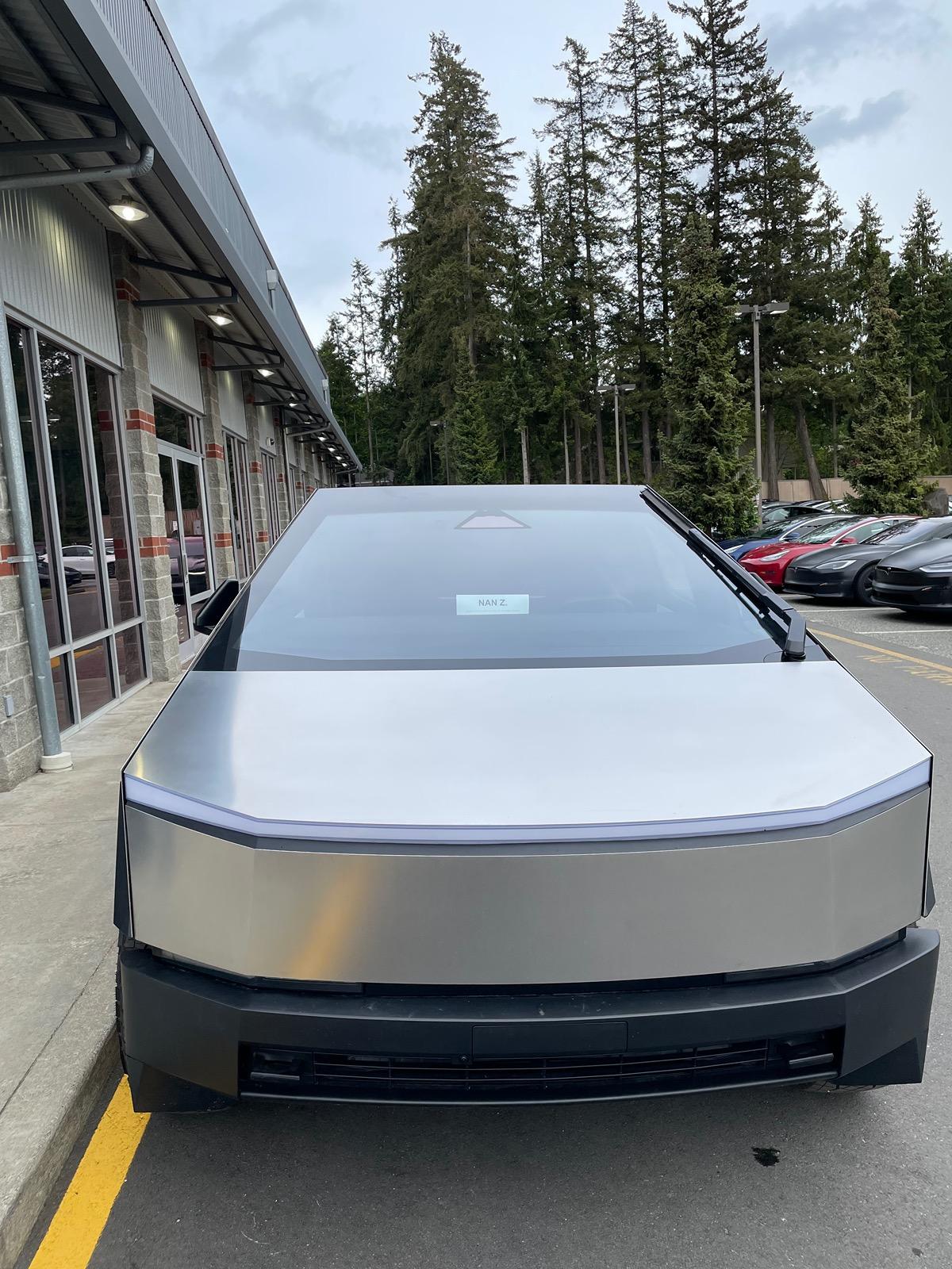 Tesla Cybertruck Delivery date change IMG_6241