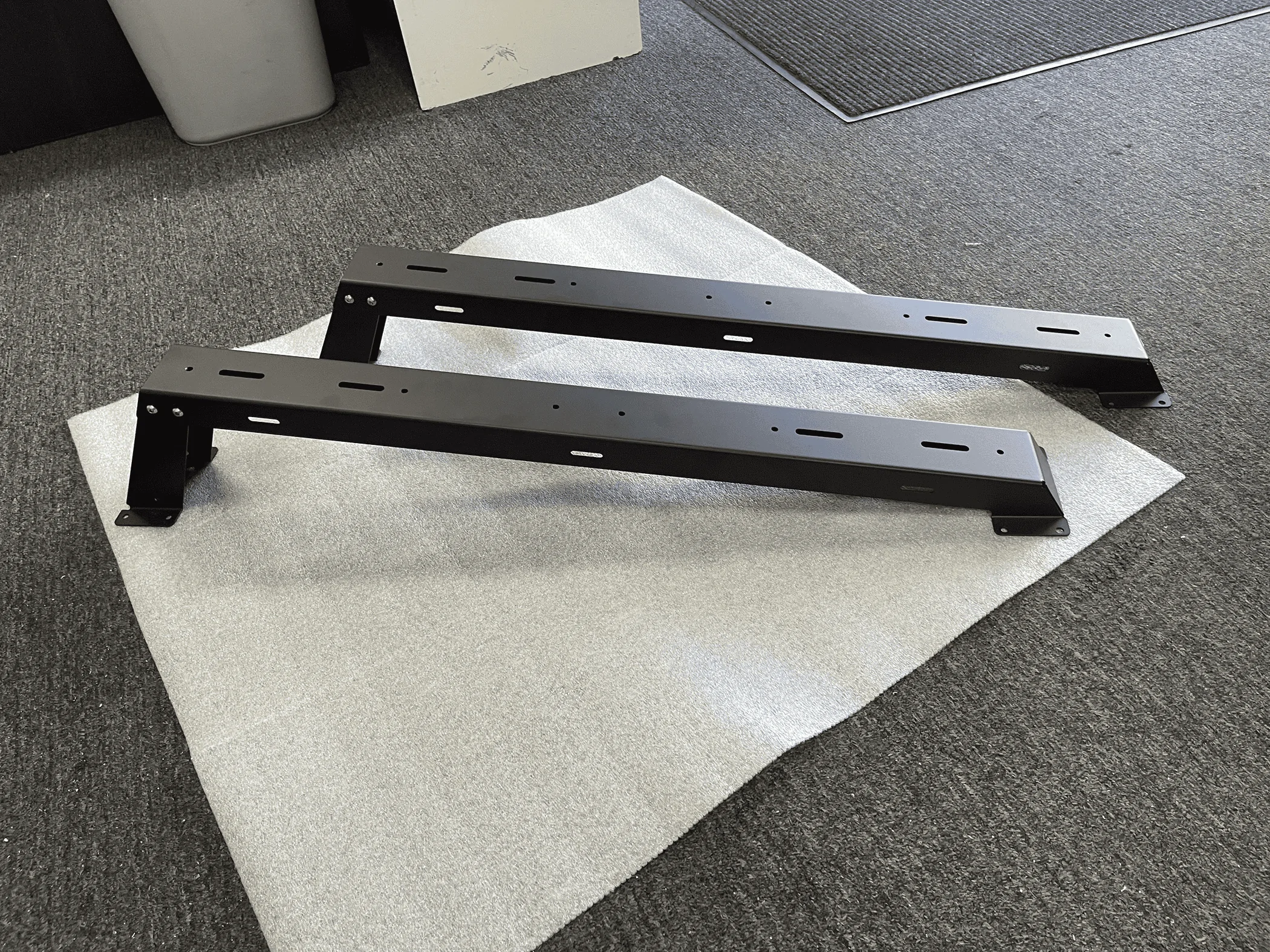 Tesla Cybertruck CYBERTRUCKco Billet Aluminum Heavy Duty Crossbars - Shipping now! tempImagerSRwXh