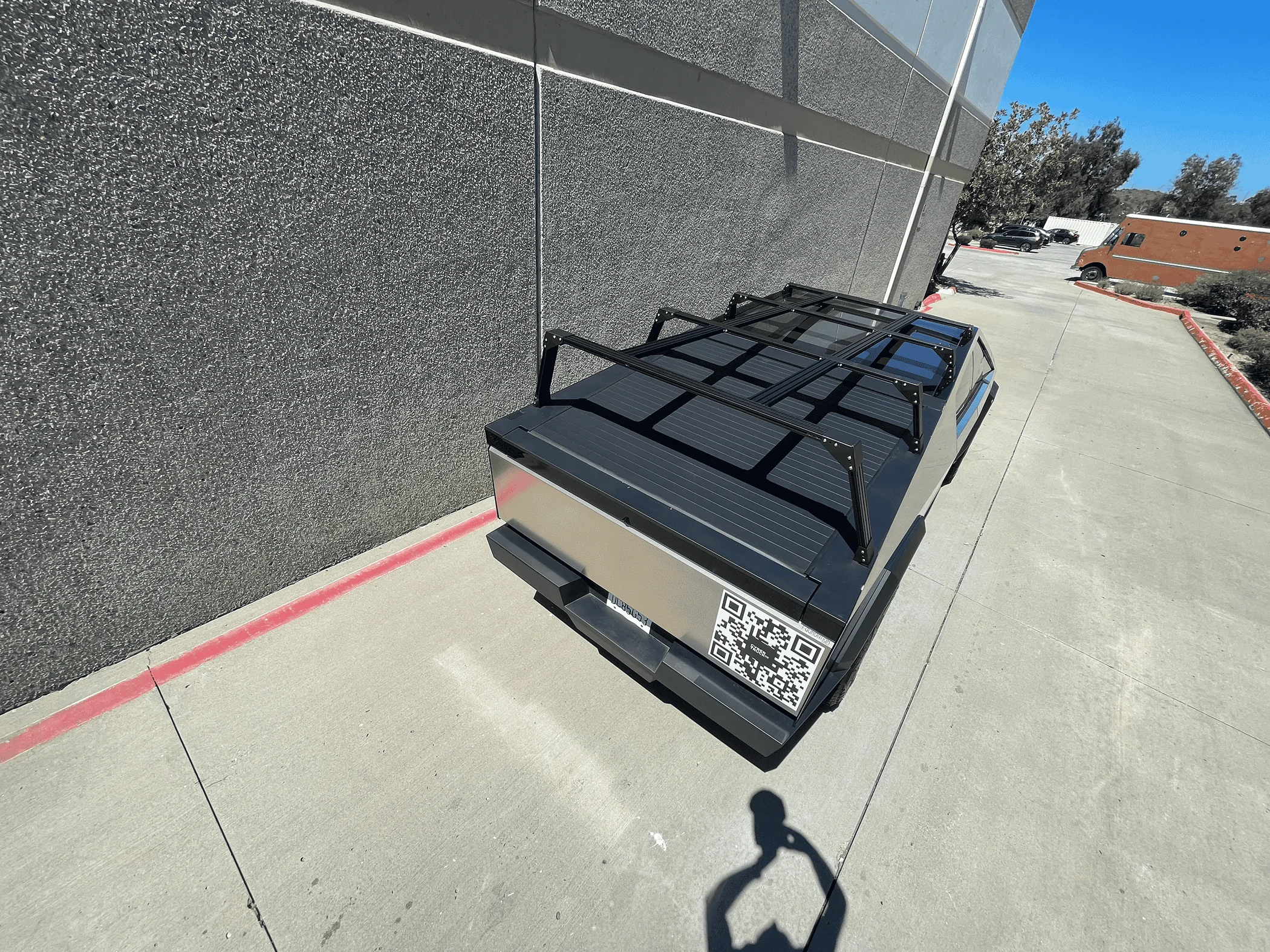 Tesla Cybertruck Cybertruck modular roof rack + bed rack w/ rooftop tent (RTT) - world's first?! tempImage2nN6bu