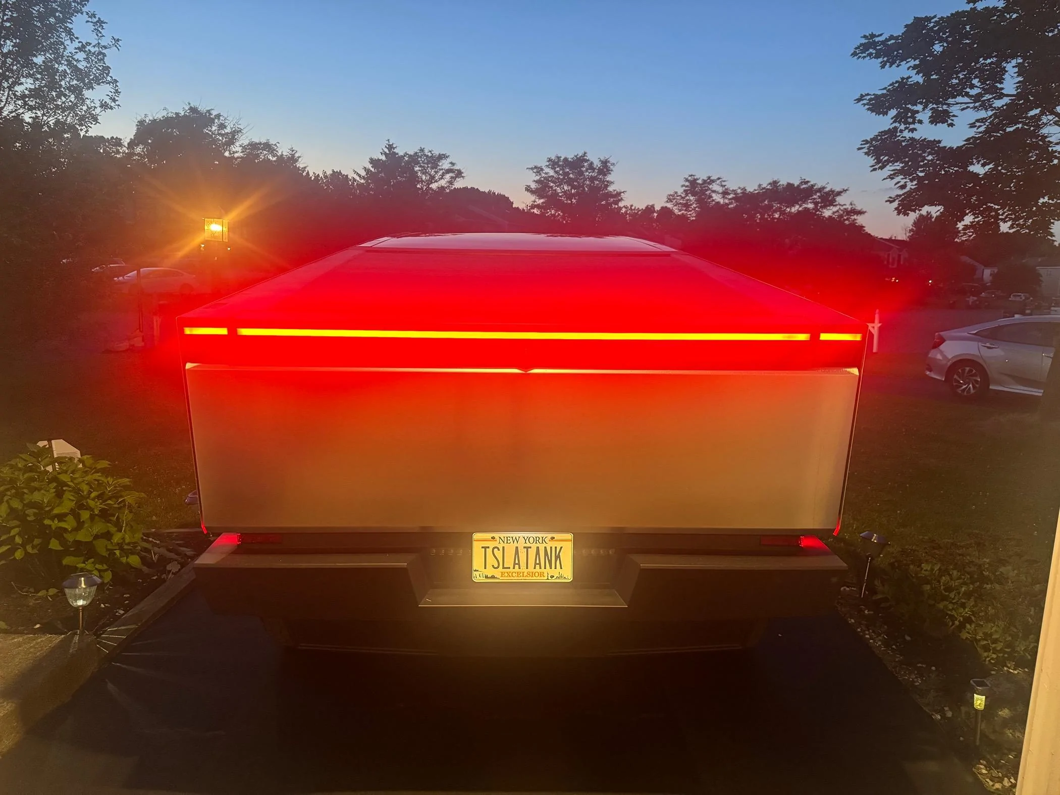 Tesla Cybertruck Custom license plate / vanity plate name for your Cybertruck? IMG_3253