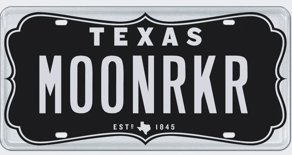 Tesla Cybertruck Custom license plate / vanity plate name for your Cybertruck? 1718571893384-ov
