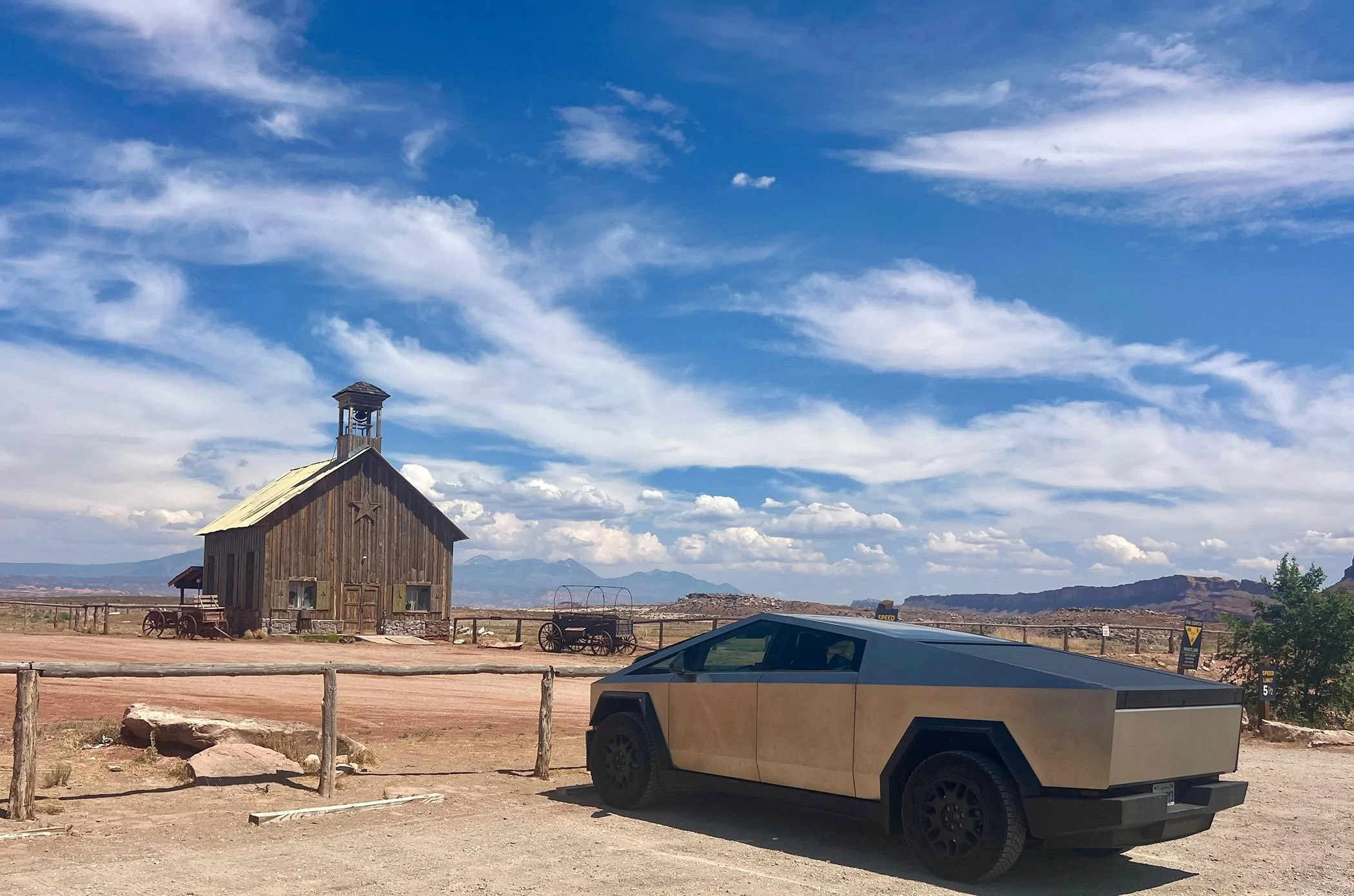 Tesla Cybertruck Utah Camping & Road Trip.  Cyberbeast Performance. Outstanding FullSizeRender