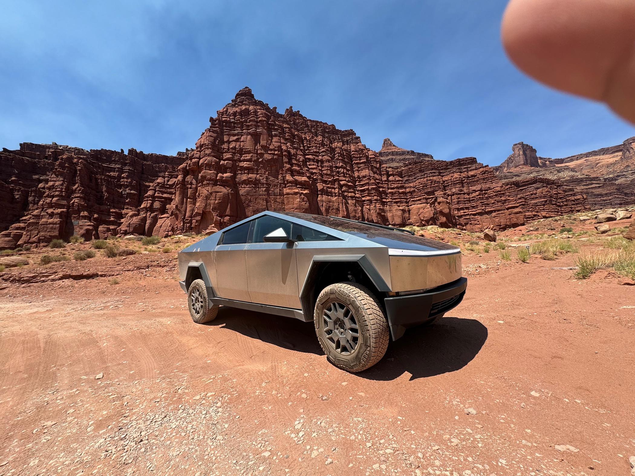 Tesla Cybertruck Utah Camping & Road Trip.  Cyberbeast Performance. Outstanding IMG_2040