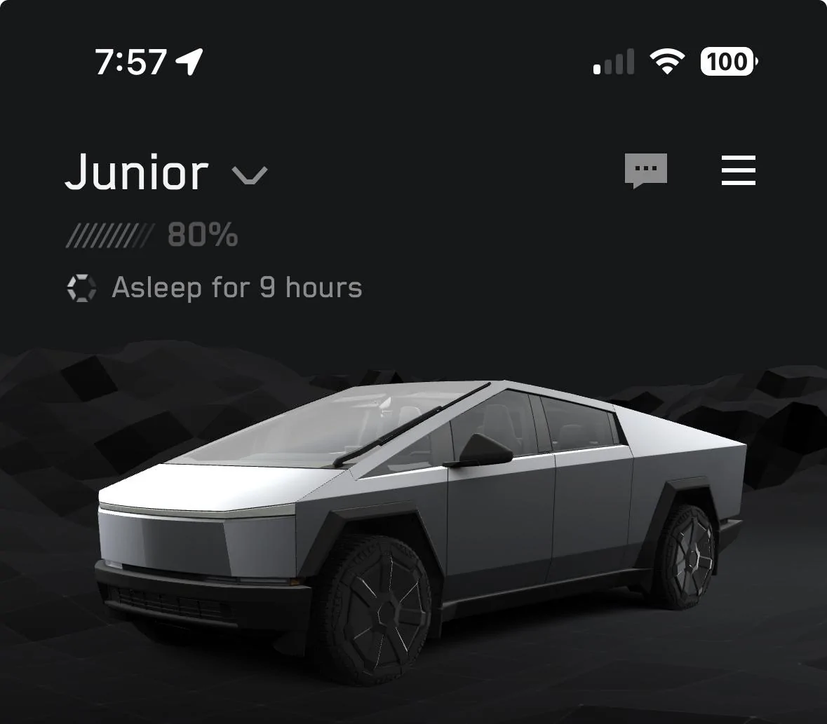 Tesla Cybertruck Battery Drain ?’s IMG_0106