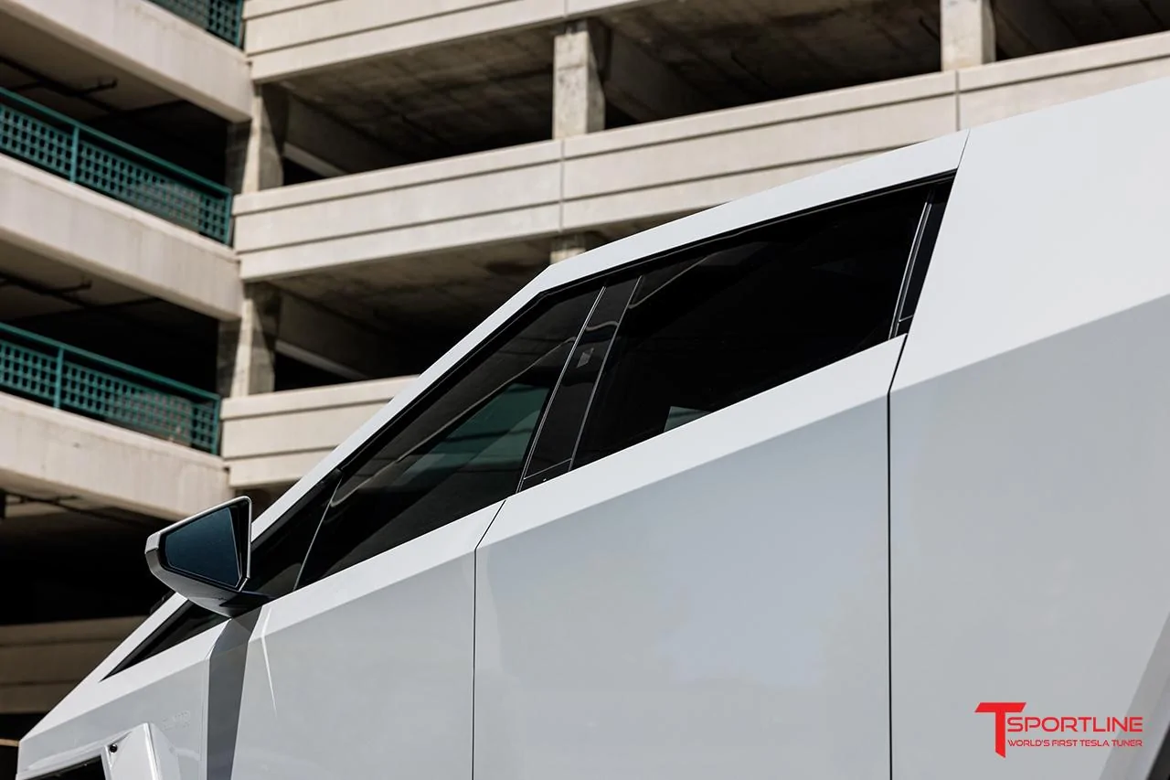 Tesla Cybertruck Triple Chalk Grey Cybertruck w/ wrapped bumpers and 24" Monoblock wheels cig-cozy-gallery-11917siO-inozetek-chalk-grey-cybertruck-24-inch-aftermarket-wheels-ctm-custo