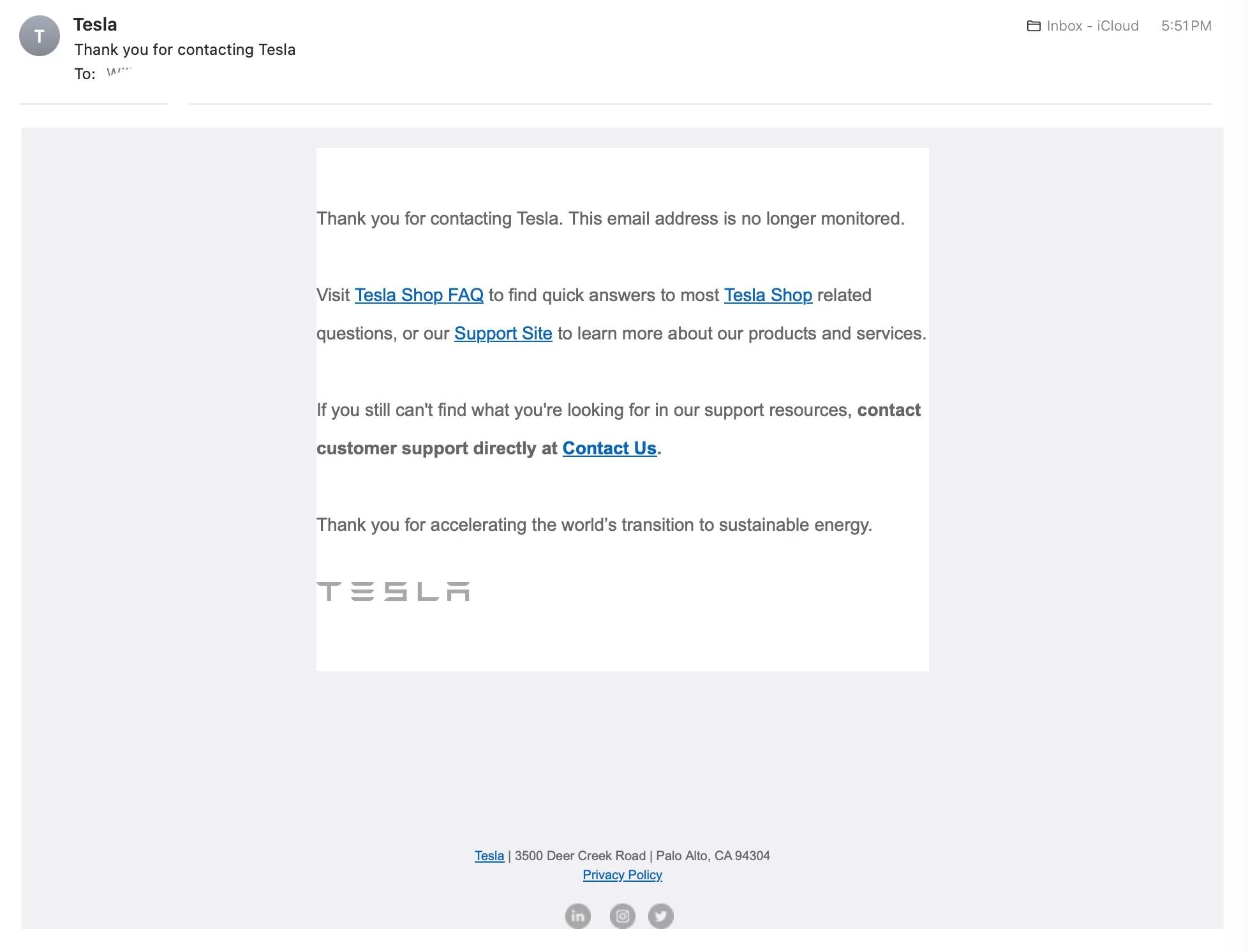 Tesla Cybertruck Fixed Vault Cargo Divider replacements being sent by Tesla Screenshot 2024-06-17 at 5.53.58 PM