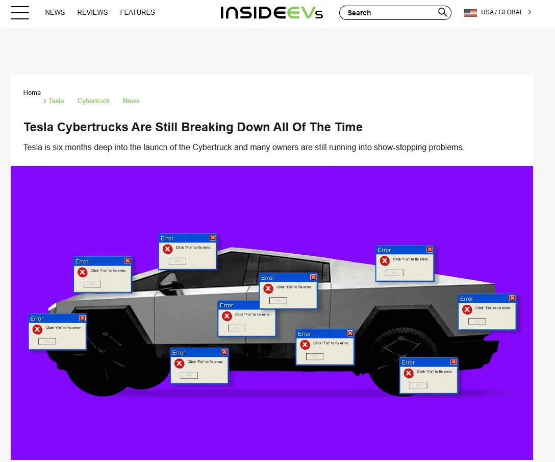 Tesla Cybertruck Cybertruck Deliveries Suspended Temporarily -- due to windshield wiper motor issue QQ图片20240618083142
