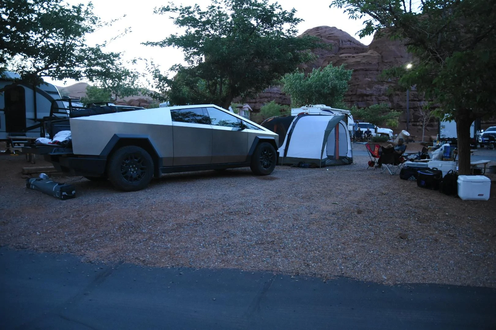 Tesla Cybertruck Utah Camping & Road Trip.  Cyberbeast Performance. Outstanding DSC_2888
