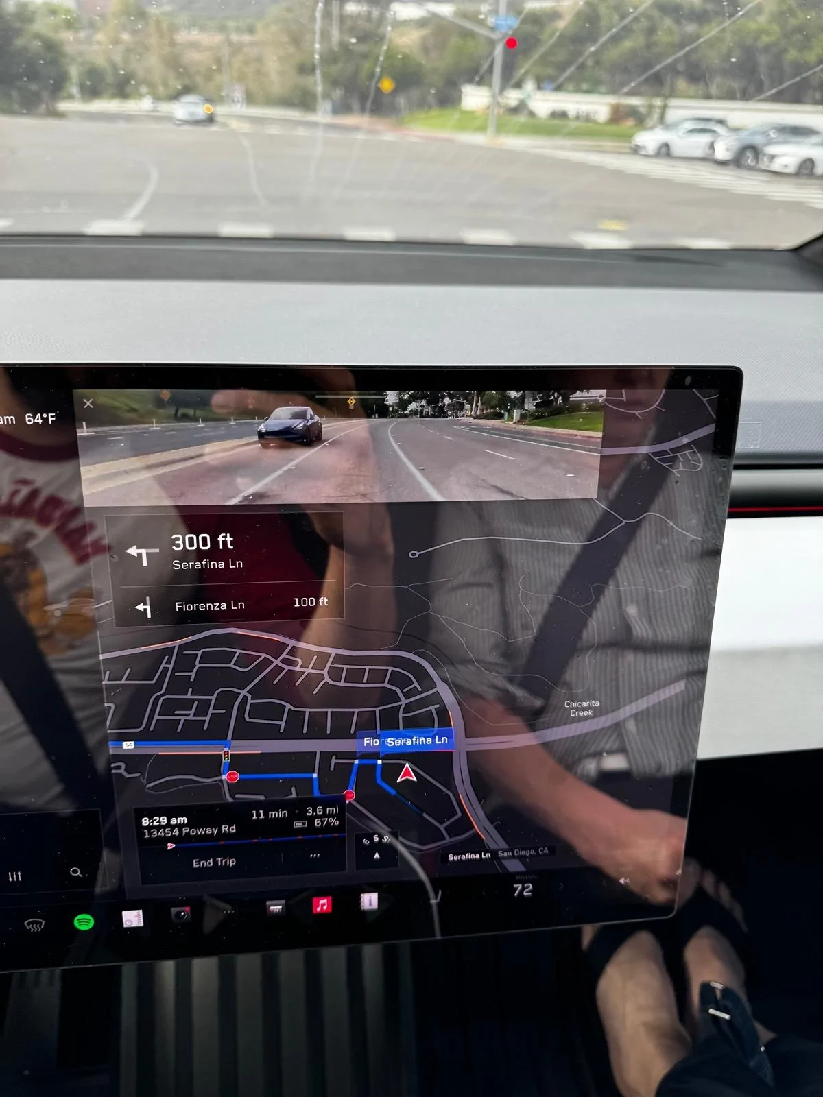Tesla Cybertruck GPS drifted way off and now thinks I’m 2 miles away IMG_3035
