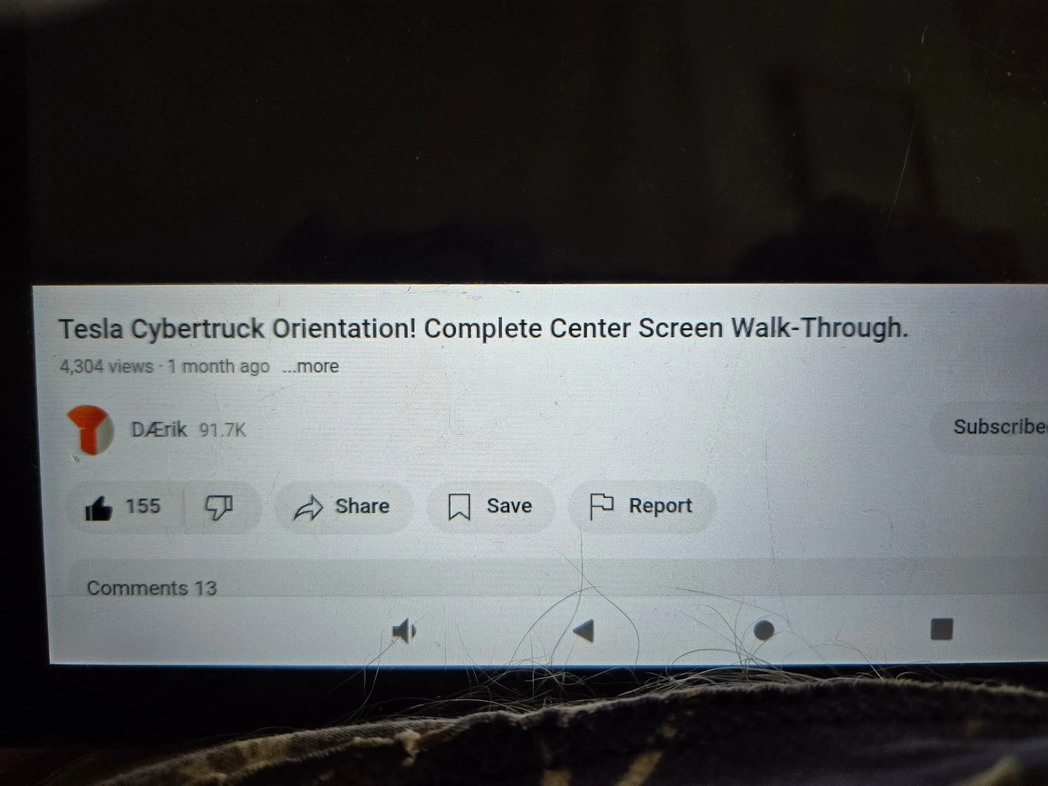 Tesla Cybertruck Observations from Jacksonville SC today 1000001999