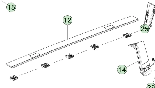 Tesla Cybertruck Plastic trim (roof applique) bowing 1718818554303-m4