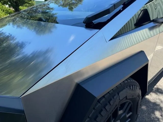 Tesla Cybertruck Barkeepers Friend Liquid & Windex Combo Issue - Now What? IMG_4825