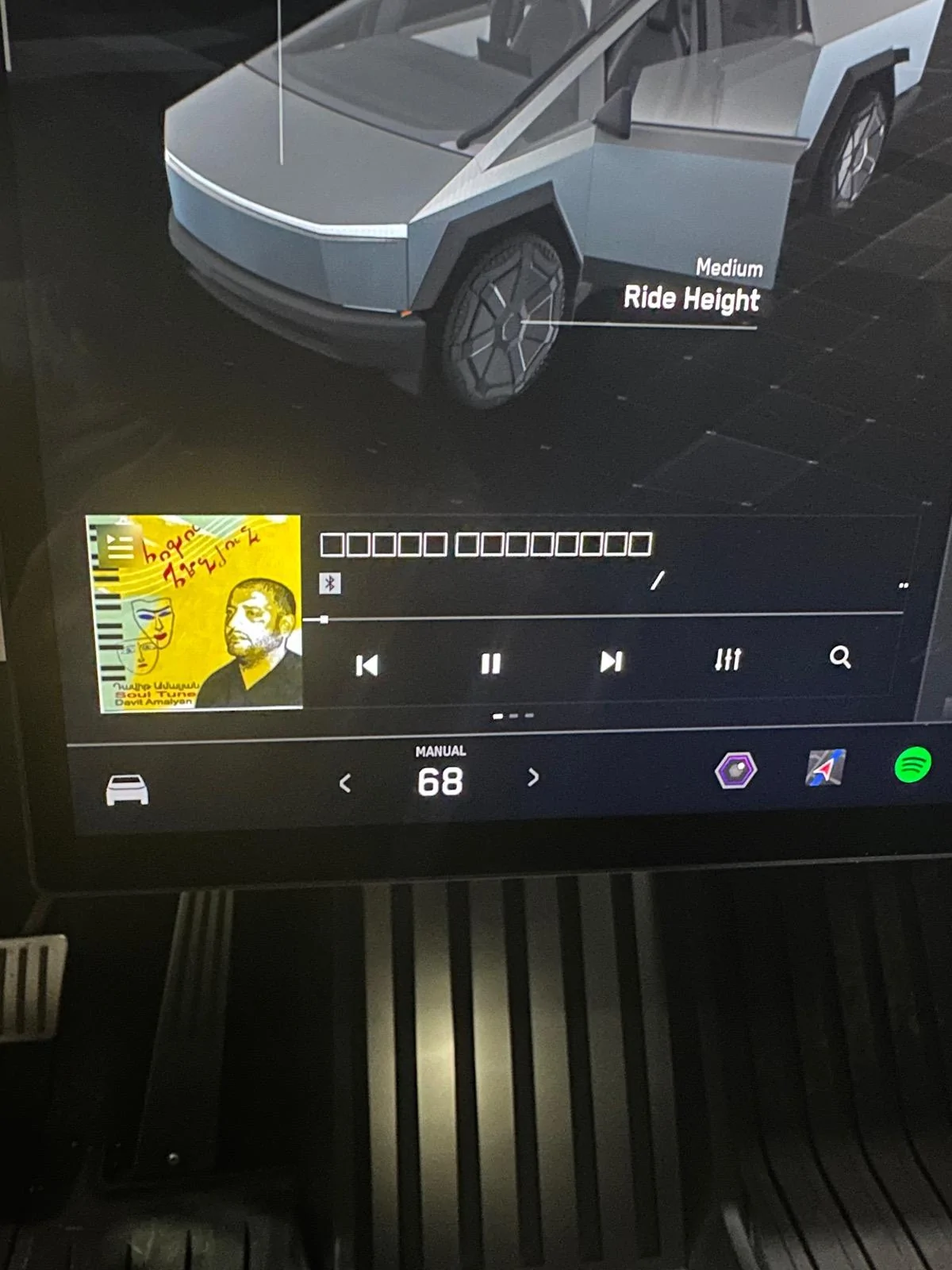 Tesla Cybertruck Font issue - Unicode not displaying / recognized on screen IMG_1895
