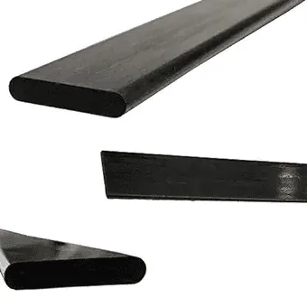Tesla Cybertruck Plastic trim (roof applique) bowing carbon