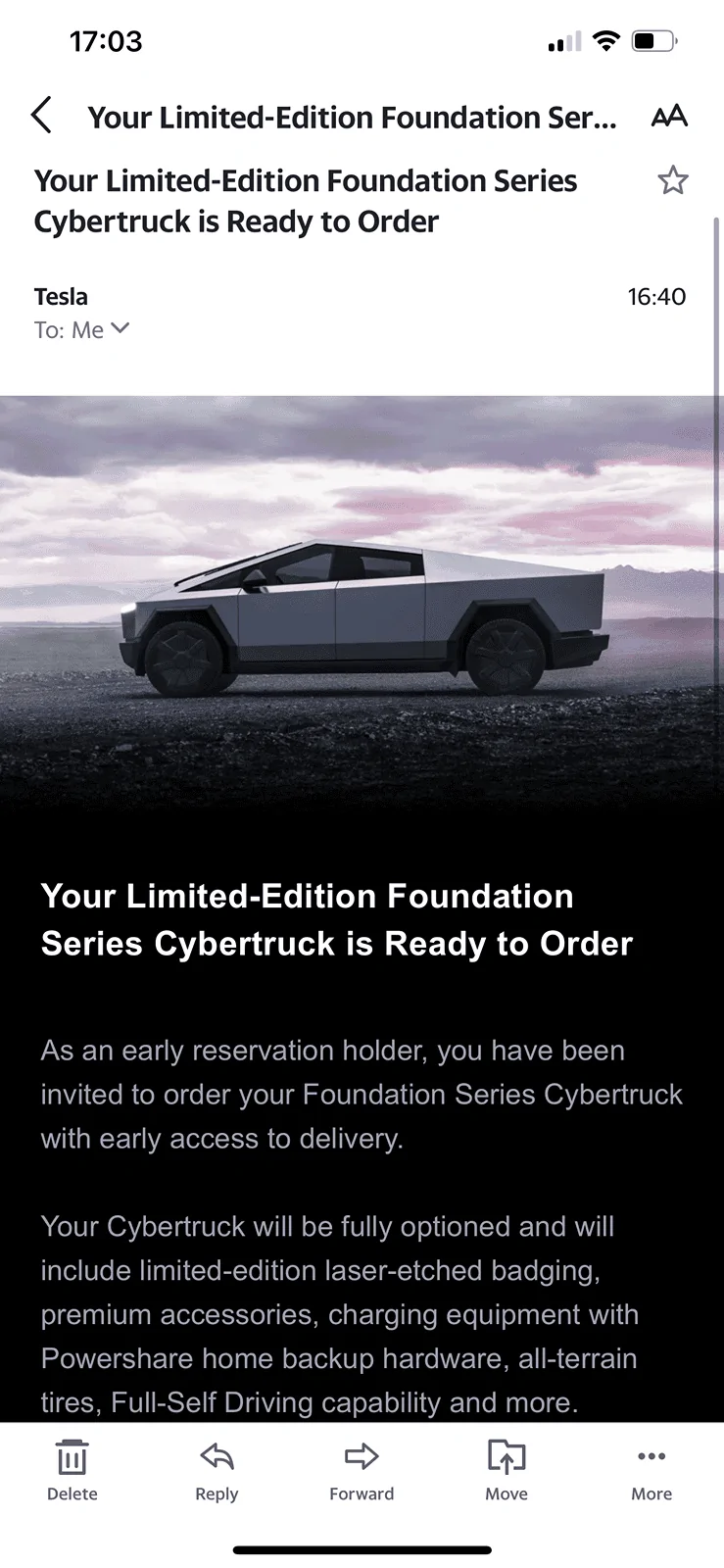 Tesla Cybertruck [VIN already update]Welp, just got my invitation RN 1173xxxx IMG_4964
