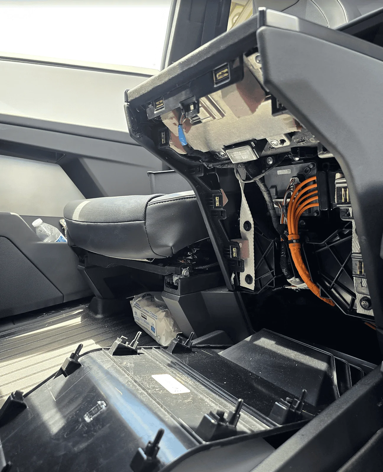Tesla Cybertruck 24 hour outlets on for refrigerator? {filename}