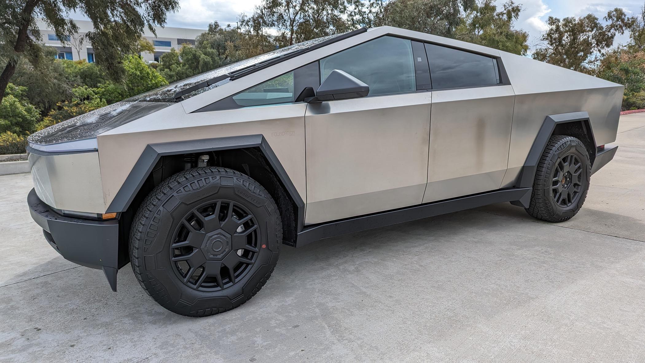 Tesla Cybertruck Official Wheel Covers Not Returning claims Tesla sales manager PXL_20240318_215016901
