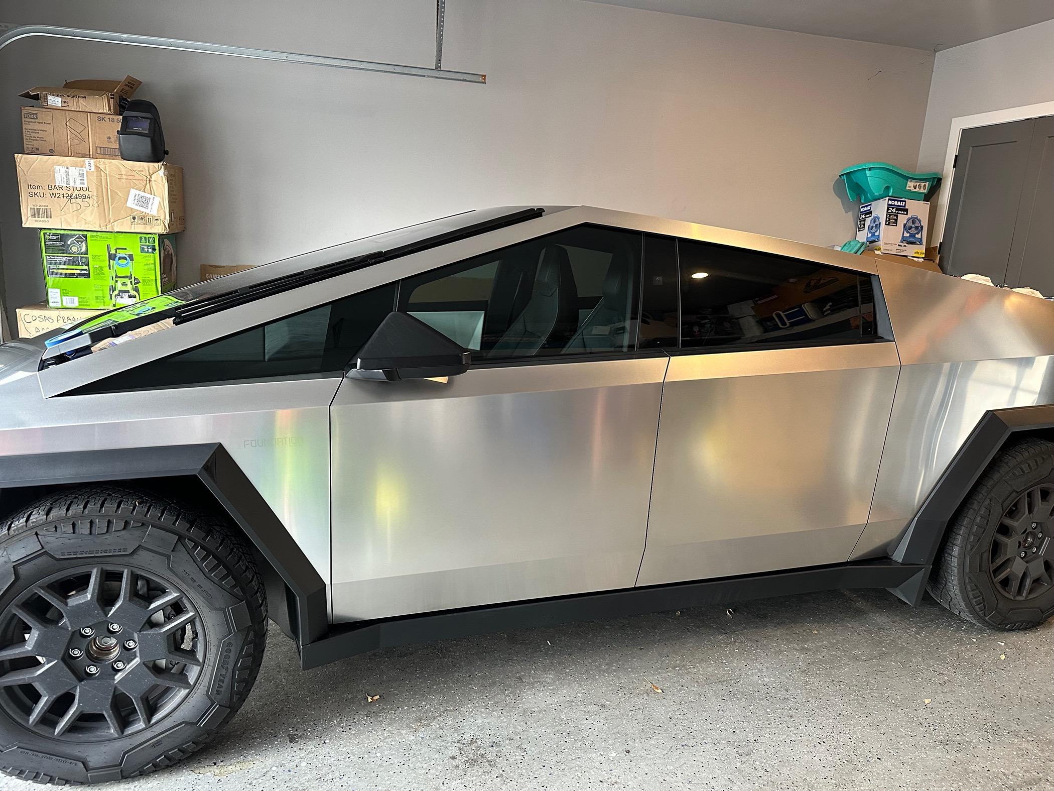 Tesla Cybertruck Bar Keepers Friend changed my Cybertruck's finish! IMG_0660