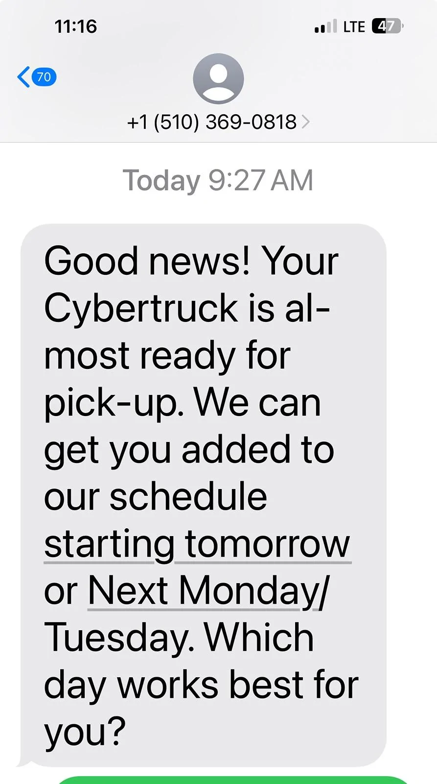 Tesla Cybertruck Tesla sucks at customer service and communication and it’s our fault. IMG_5702