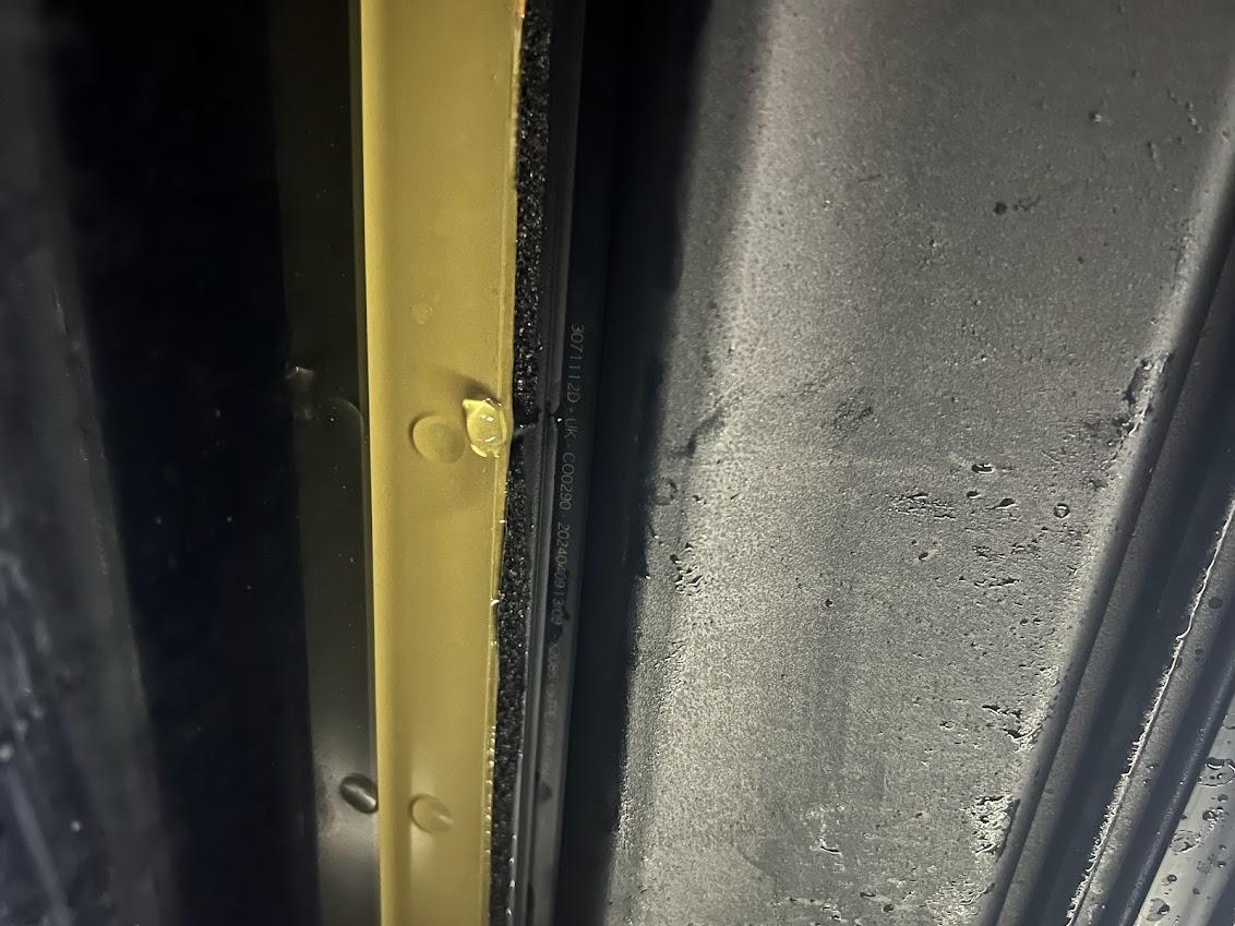 Tesla Cybertruck Tonneau cover leak DIY fix (cause: seal strip gap under aero flap) gasket