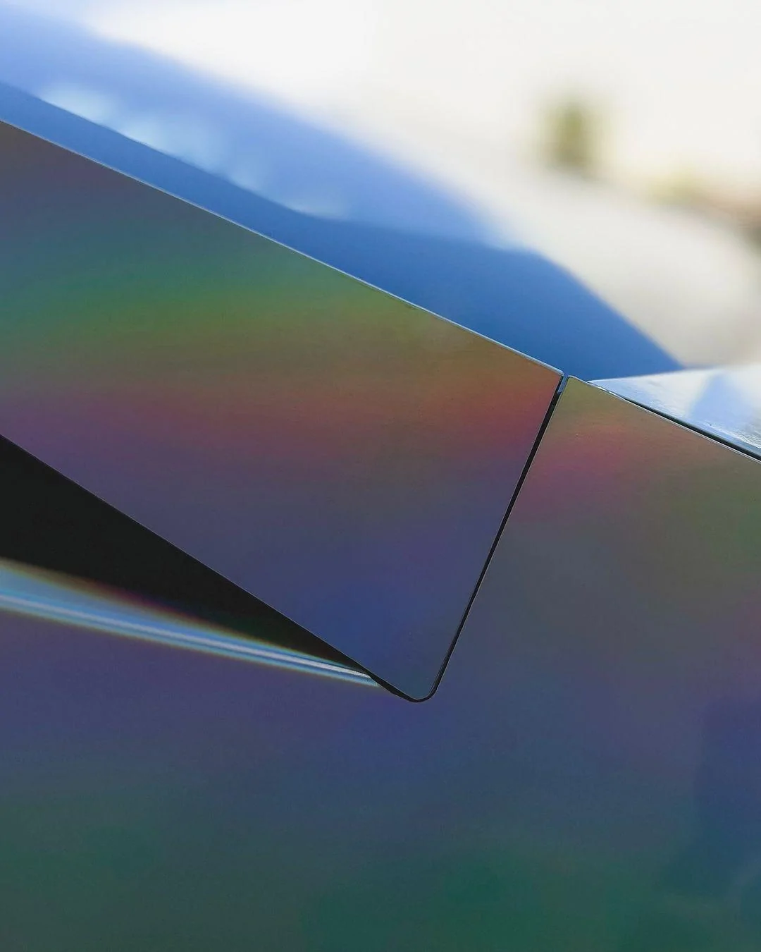 Tesla Cybertruck COLOR SHIFT / FADE / CHAMELEON Vinyl Wrap & PPF Cybertruck -- Photos & Videos Chrome Laser Electroplated Silver Cybertruck 8