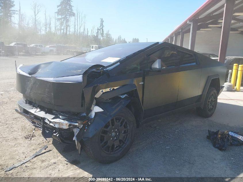 Tesla Cybertruck Totaled Cybertrucks hit acution site (IAA) tesla-cybertruck-front-end-damage-iaai-auction-1 (1)