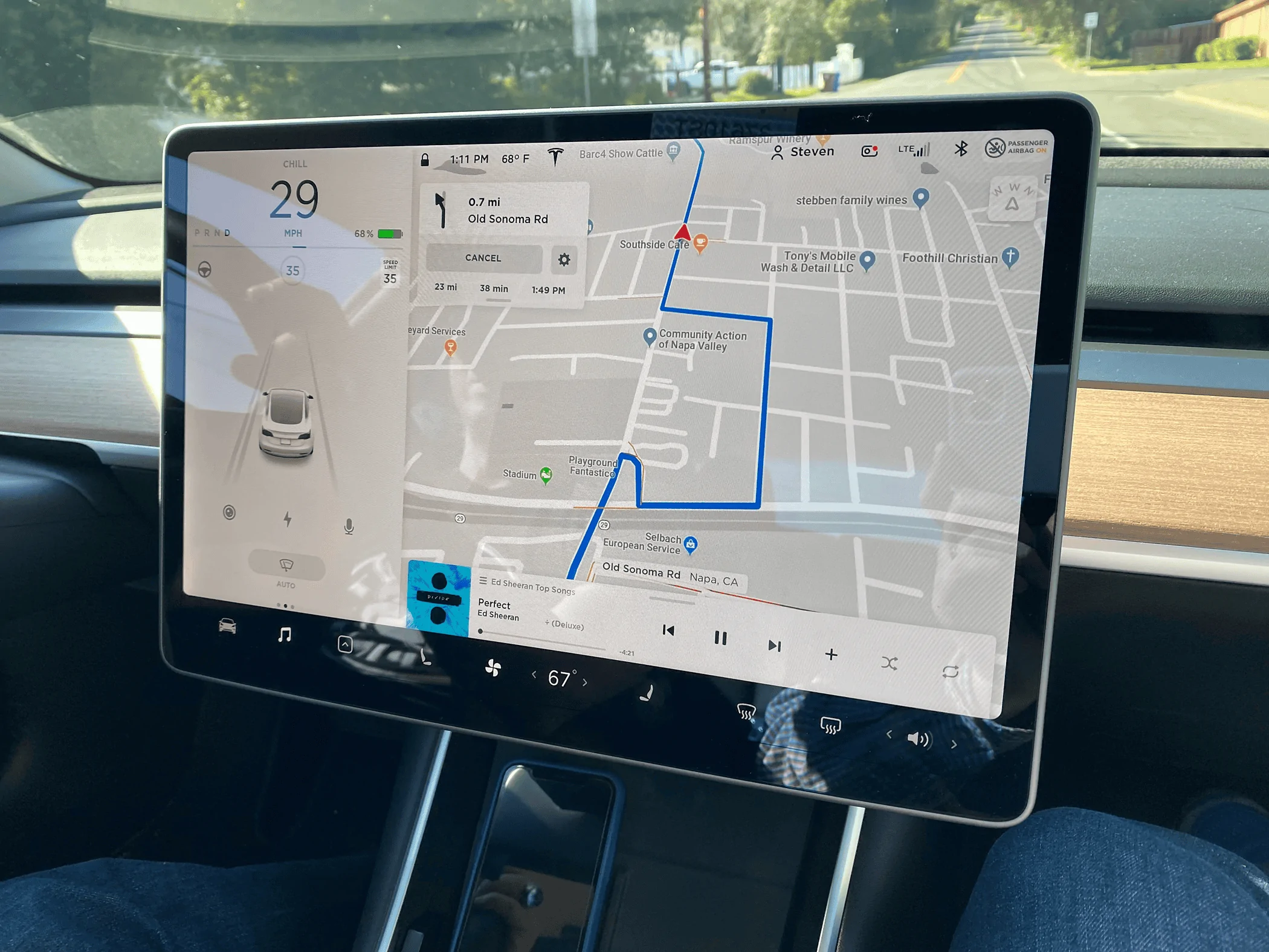Tesla Cybertruck Nav arrow not aligned 1719250681175-nr