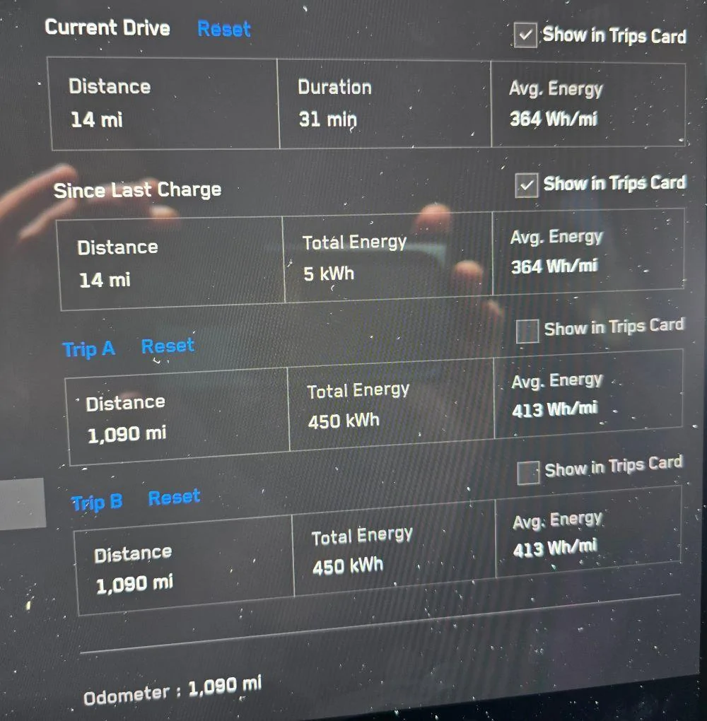 Tesla Cybertruck What's your lifetime Wh/mi? 20240624_145341