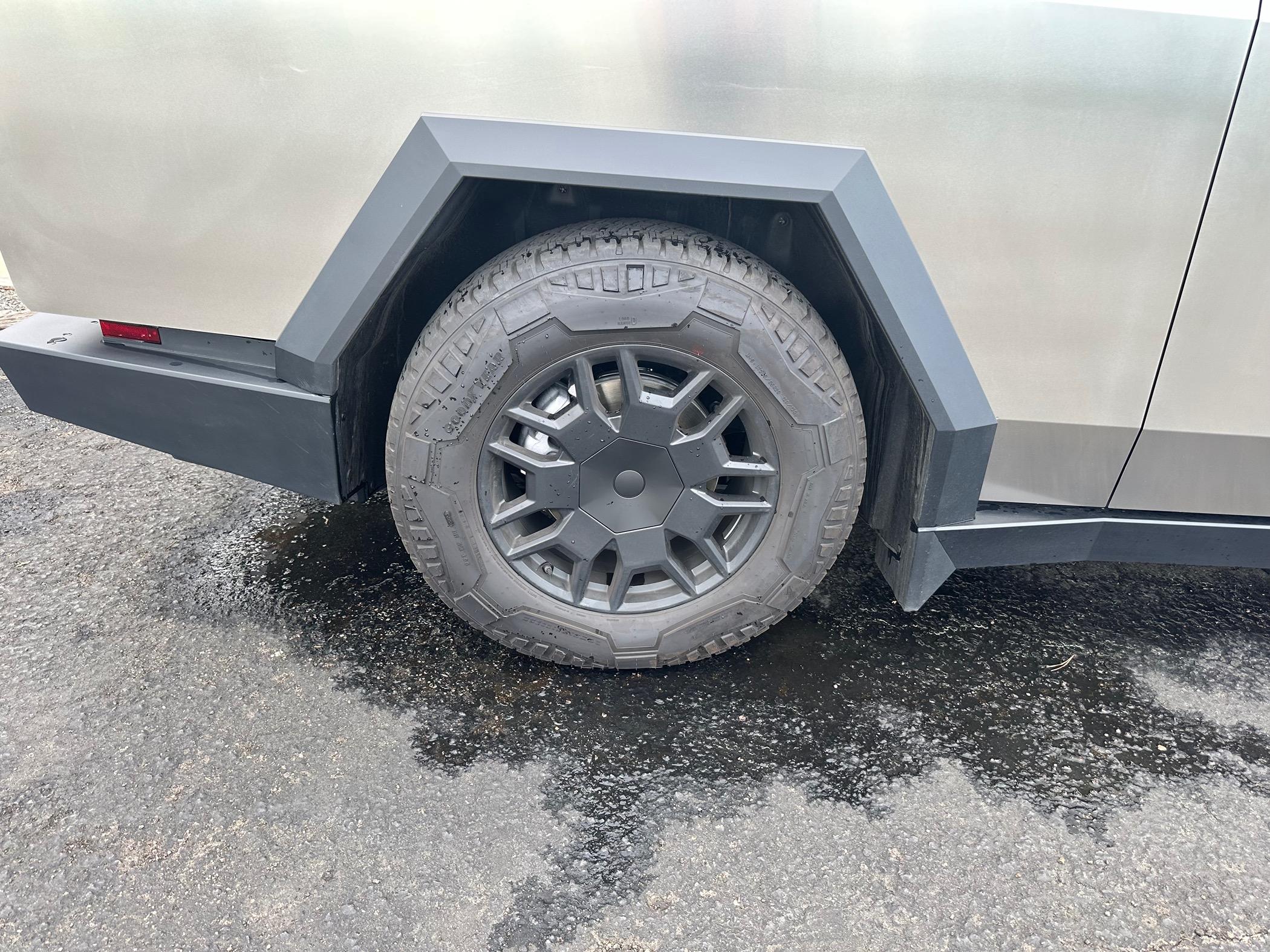 Tesla Cybertruck Official Wheel Covers Not Returning claims Tesla sales manager IMG_9830