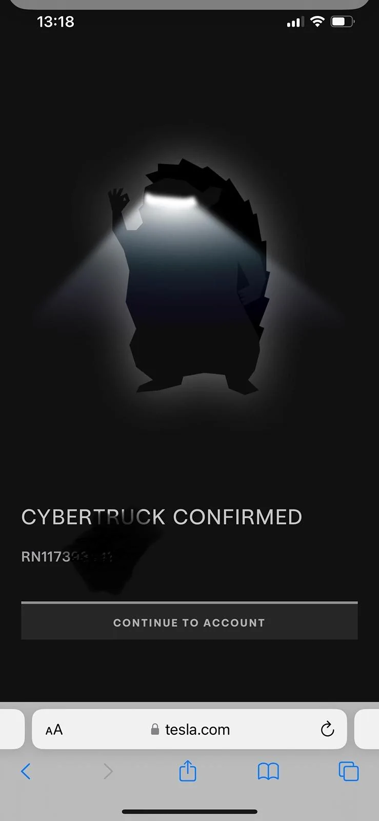 Tesla Cybertruck [VIN already update]Welp, just got my invitation RN 1173xxxx IMG_4992