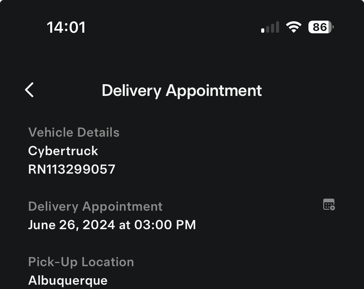 Tesla Cybertruck Stop Delivery on all Cybertrucks? CT appt