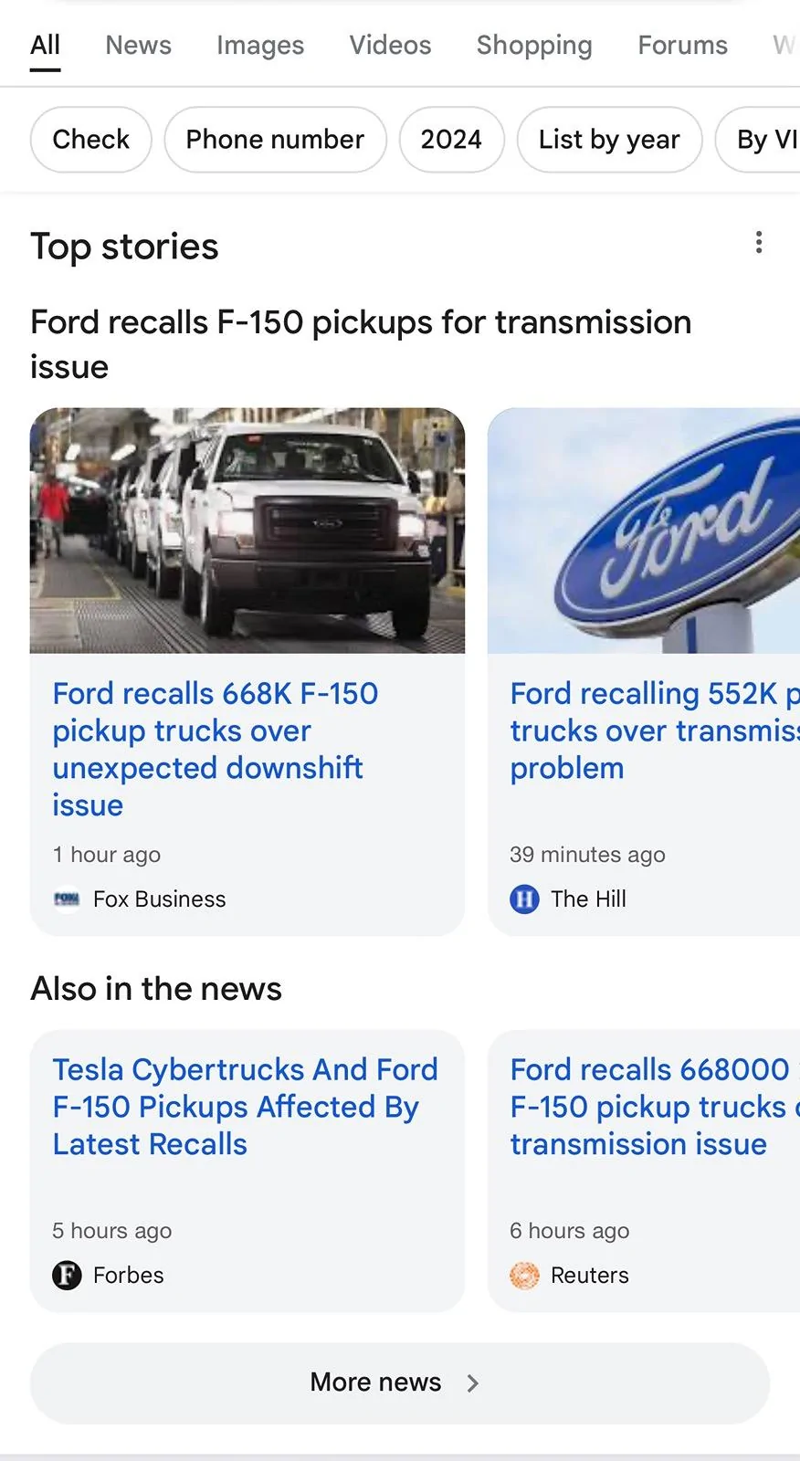 Tesla Cybertruck F-150 Recall IMG_1966