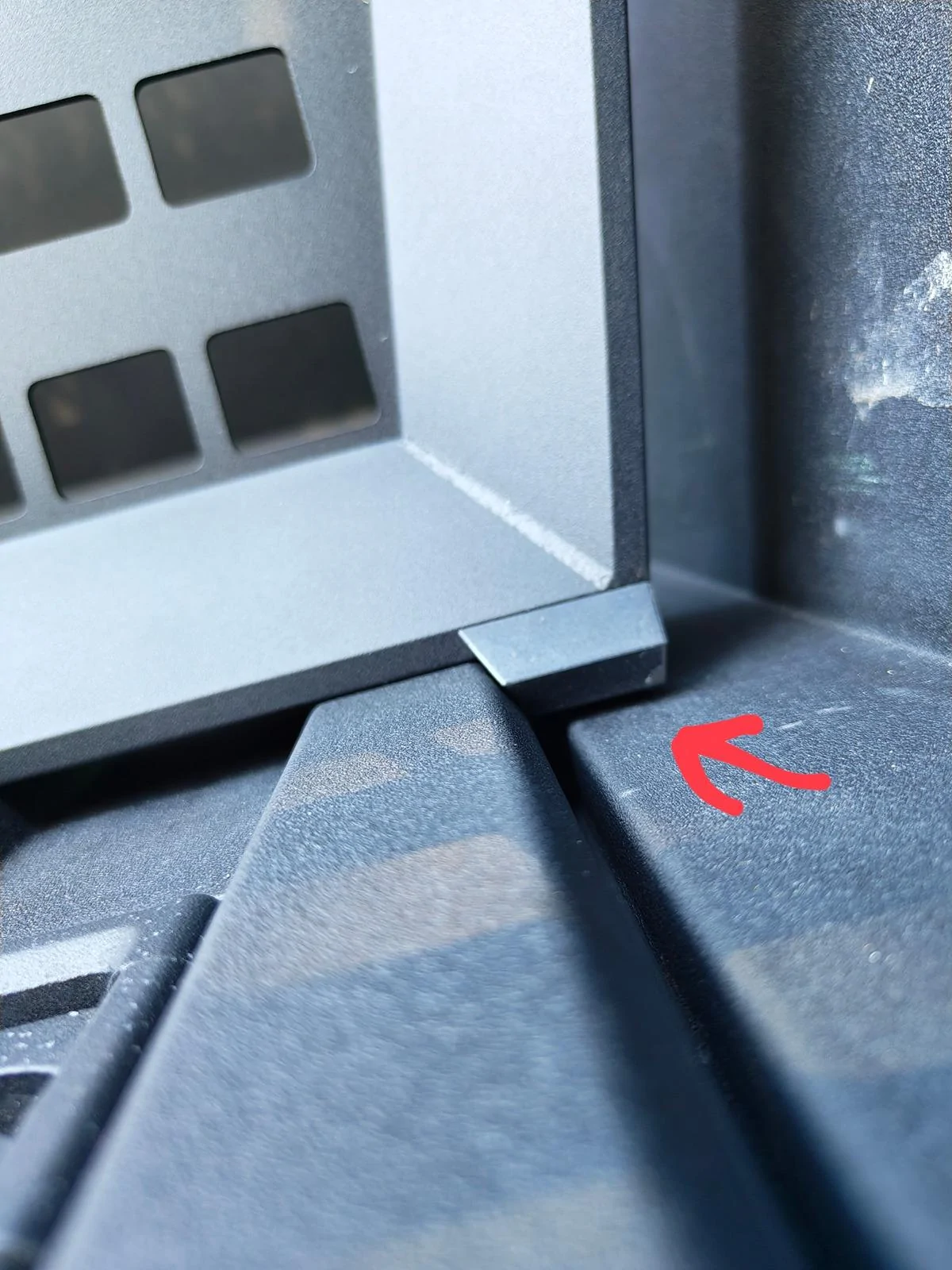 Tesla Cybertruck Fixed Vault Cargo Divider replacements being sent by Tesla IMG_20240610_181424843~2