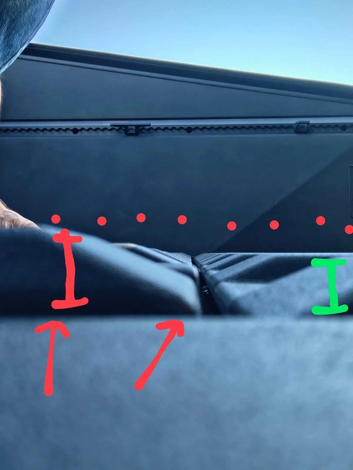 Tesla Cybertruck Fixed Vault Cargo Divider replacements being sent by Tesla IMG_20240610_181338217~2