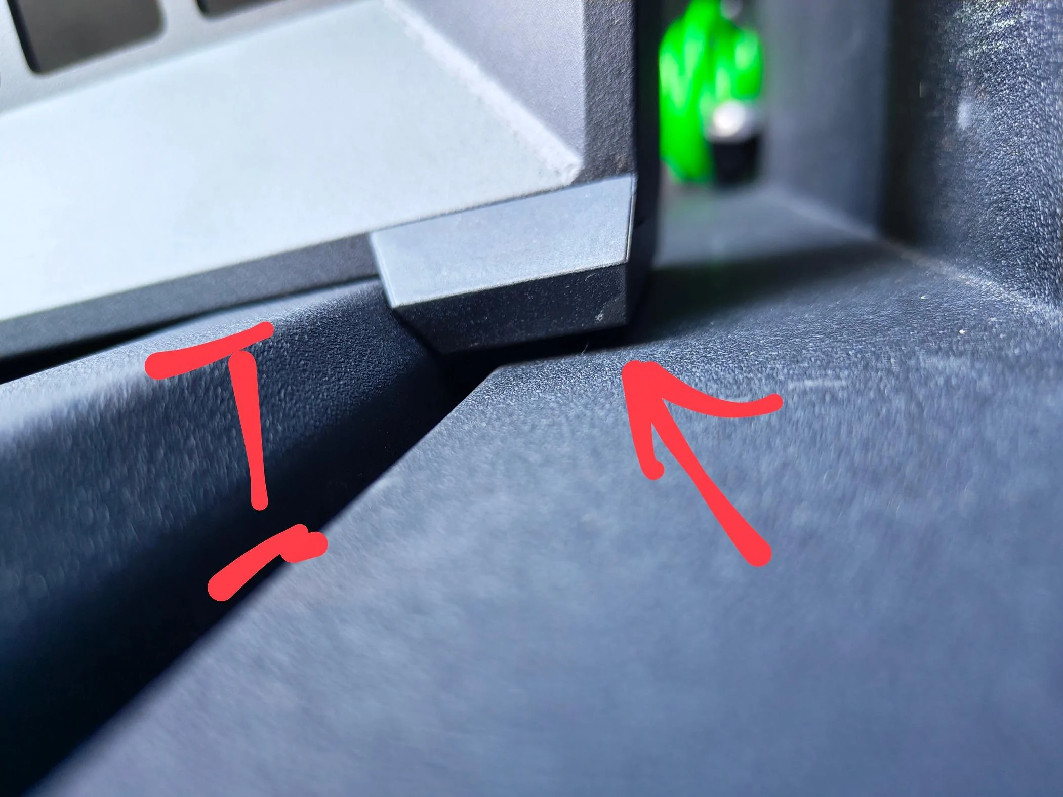 Tesla Cybertruck Fixed Vault Cargo Divider replacements being sent by Tesla IMG_20240610_181454065~2
