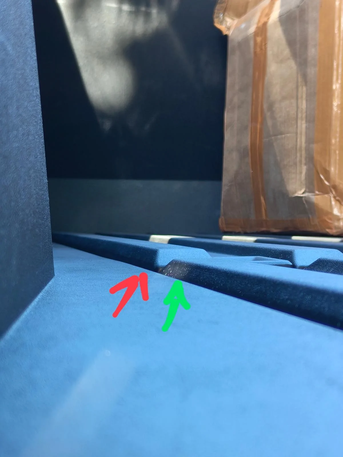 Tesla Cybertruck Fixed Vault Cargo Divider replacements being sent by Tesla IMG_20240610_182036766~2