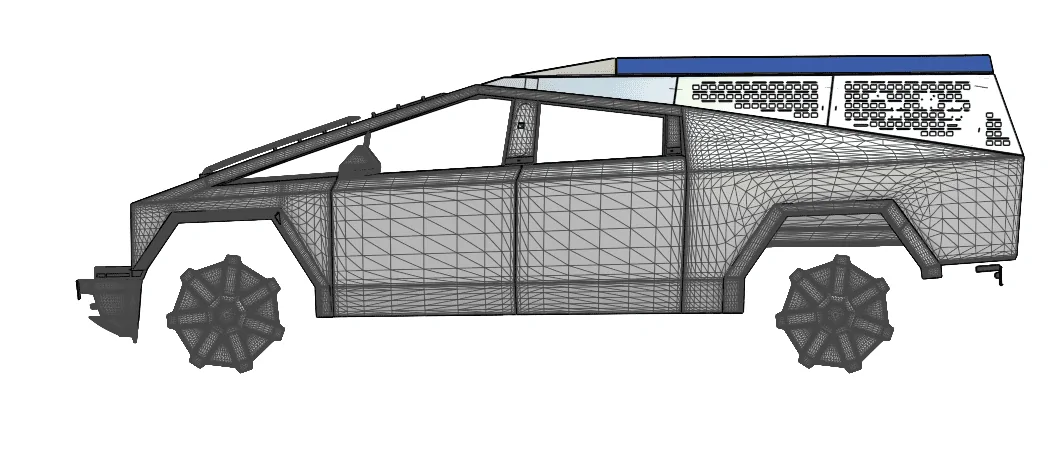Tesla Cybertruck Cybertruck modular roof rack + bed rack w/ rooftop tent (RTT) - world's first?! Screenshot 2024-06-25 at 1.42.49 PM