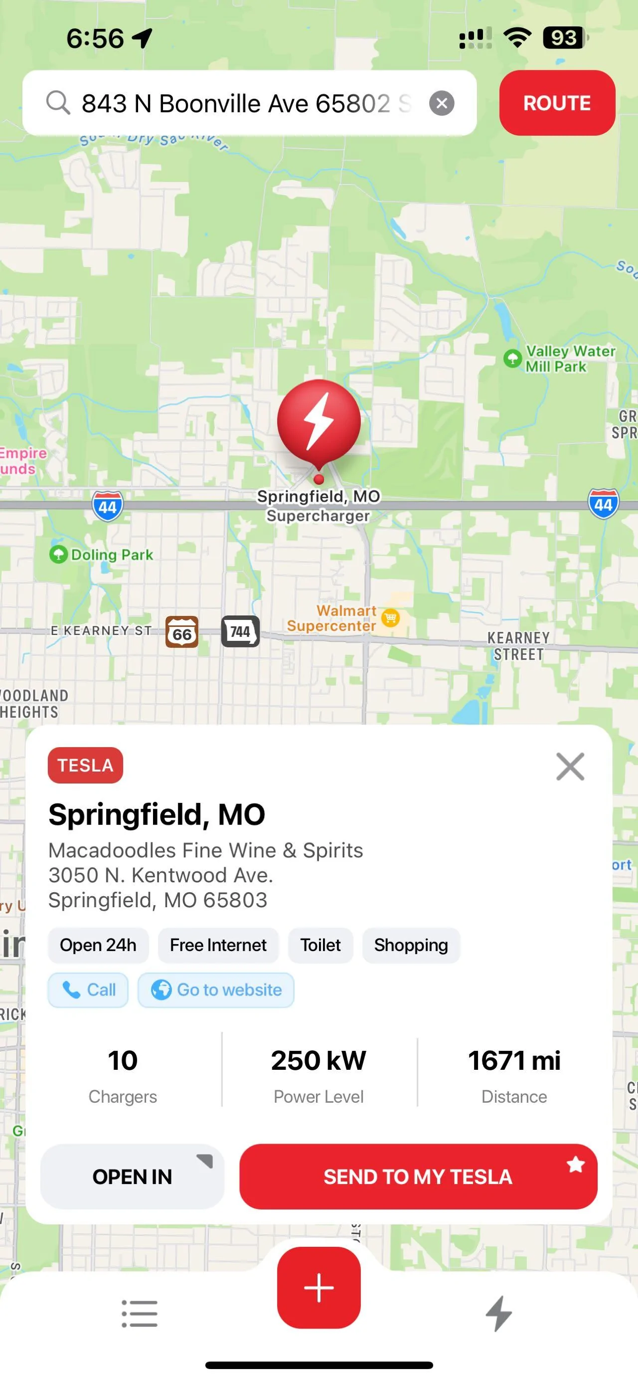 Tesla Cybertruck Friendly Supercharger Stations with Free Ice Cream, Coffee or other Bonus Image_20240625221057