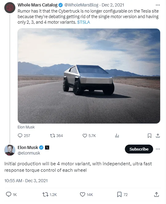 Tesla Cybertruck Foundation order second thoughts 1719434658242-yz