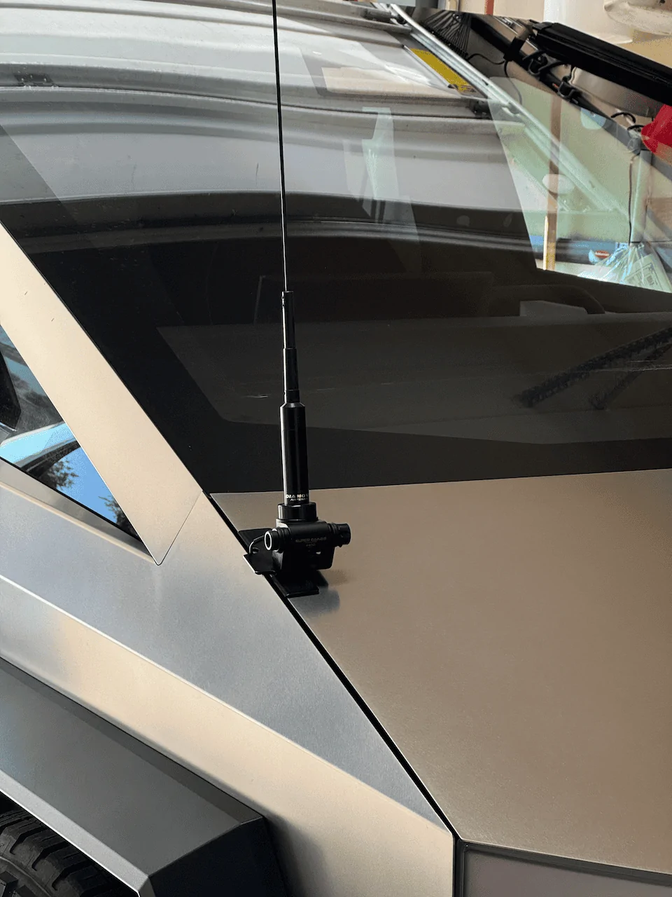 Tesla Cybertruck HAM radio antenna mount options IMG_0007
