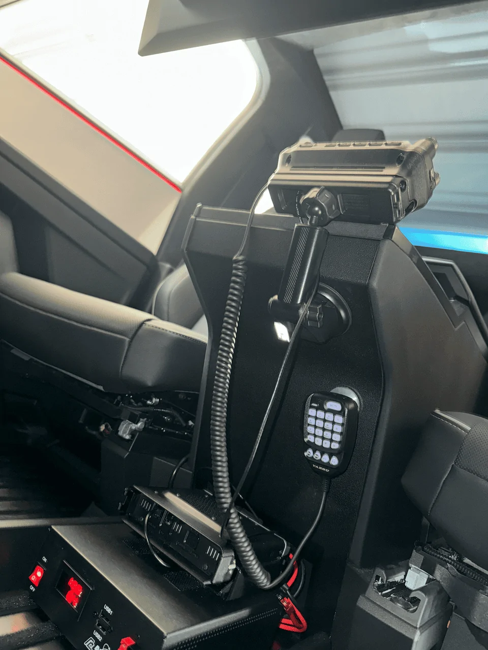 Tesla Cybertruck HAM radio antenna mount options IMG_0016